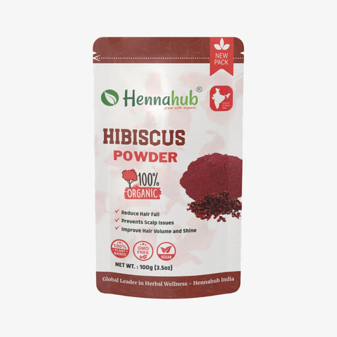 Hennahub Premium Hibiscus Powder for Conditioning Hair and Revitalizing Skin | Rosa-Sinensis 100g Hennahub Premium Hibiscus Powder for Conditioning Hair and Revitalizing Skin | Rosa-Sinensis 100g