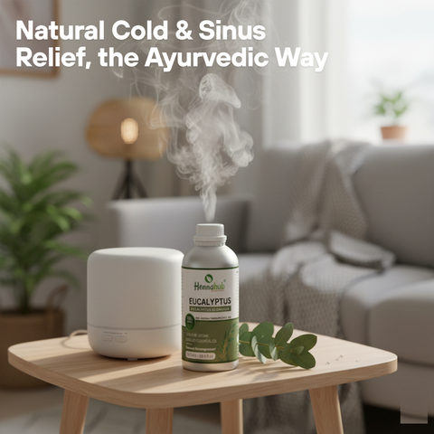 Pure Eucalyptus Essential Oil 1000ml Pack, Purity 95% | For Henna Artist