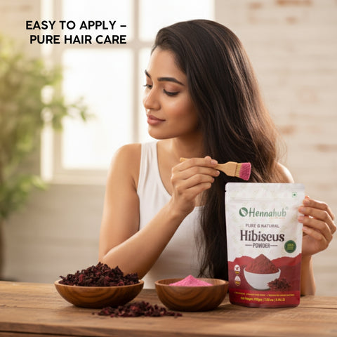 Organic Hibiscus Powder 200gm for Hair & Skin Care | Hibiscus Rosa-Sinensis