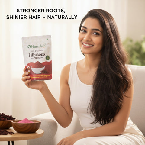 Organic Hibiscus Powder 200gm for Hair & Skin Care | Hibiscus Rosa-Sinensis