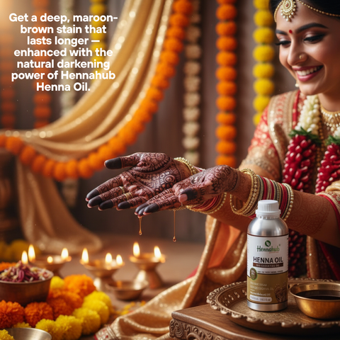 Pure Henna Oil 1000ml Pack, Purity 95% | For Henna Artist