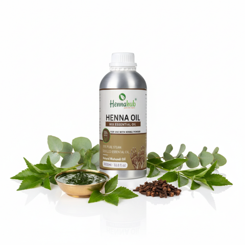 Pure Henna Oil 1000ml Pack, Purity 95% | For Henna Artist