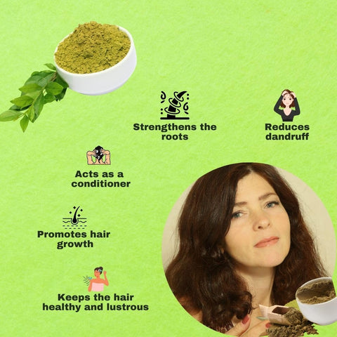 Hennahub 1 Kg Henna powder for Hair Color