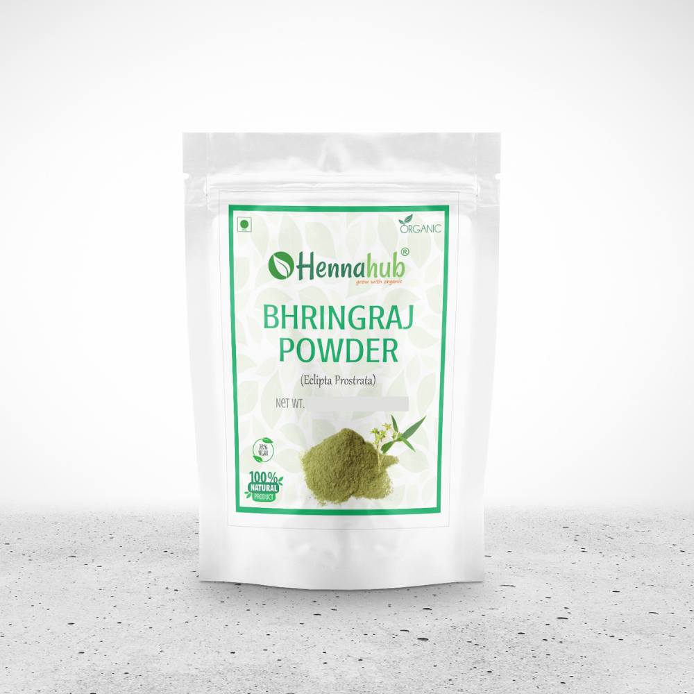 Natural Bhringraj Powder for Hair care, 1 kg - hennahubstore